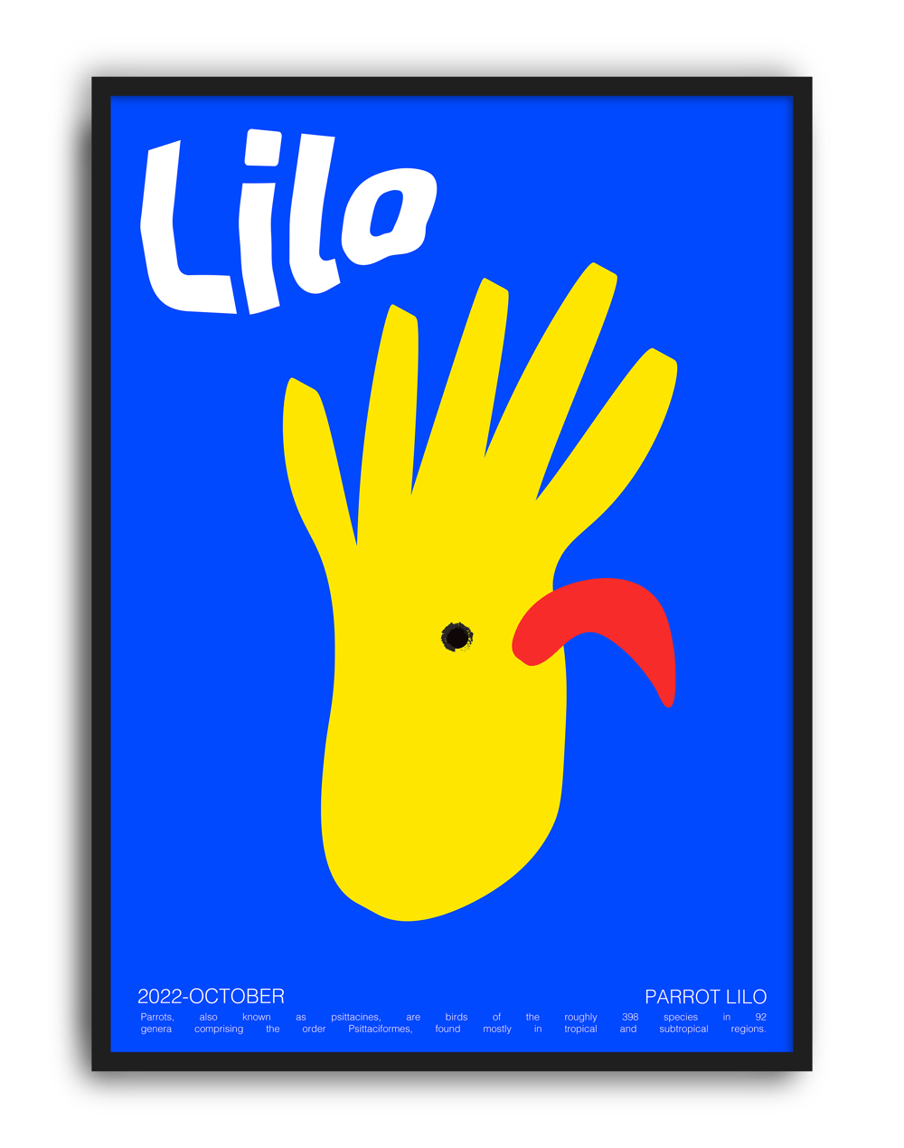 Lilo Parrot by Anna Matevosian