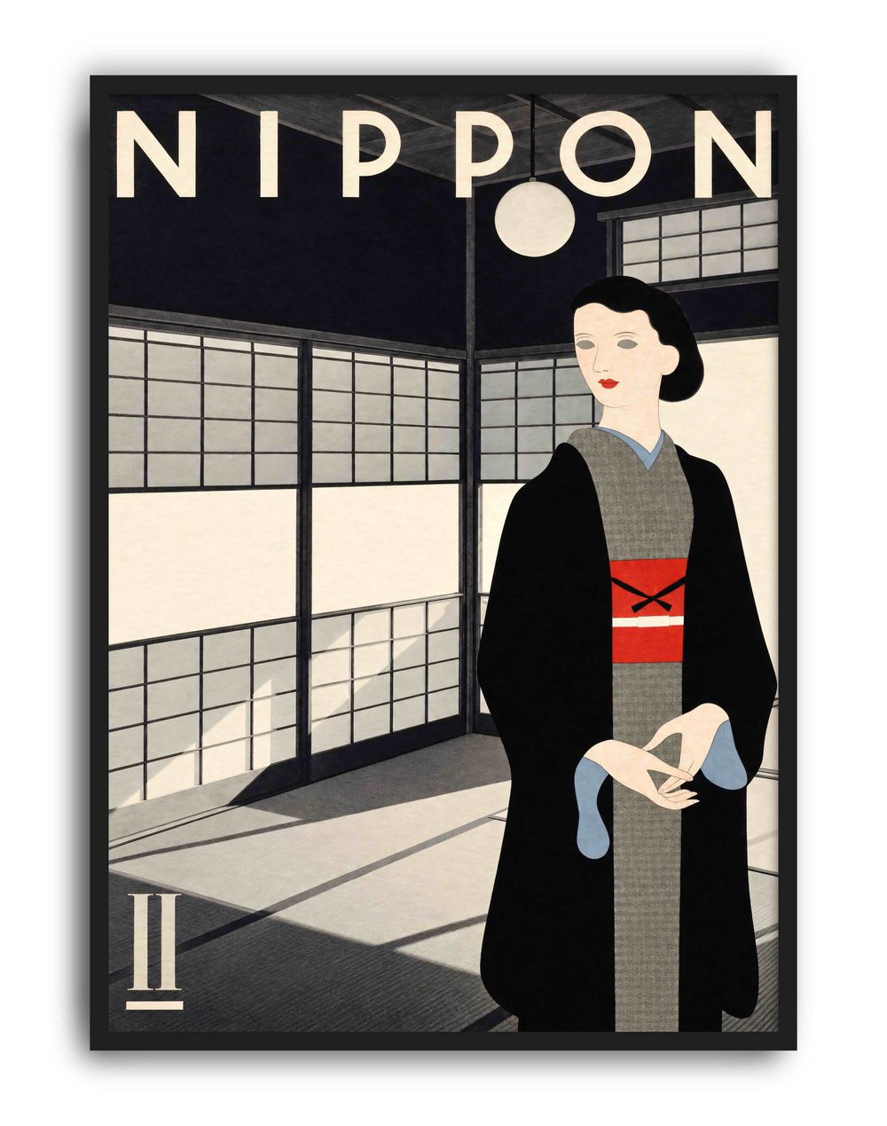 Nippon Magazine Vol.11 (1935) – Kōno Takashi Japon Vintage Dergi Kapağı Posteri
