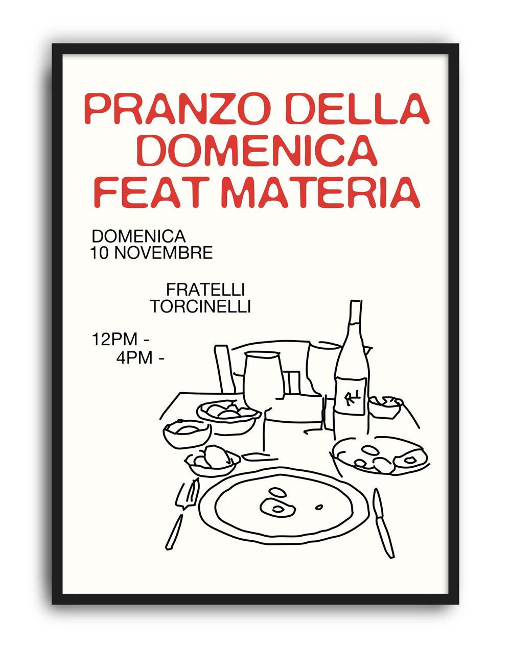 Pranzo della Domenica by Anna Matevosian