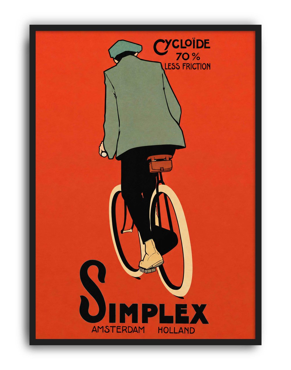 S!mplex Holland (1920) – Charles Verschuuren Art Deco V!ntage Reklam Posteri