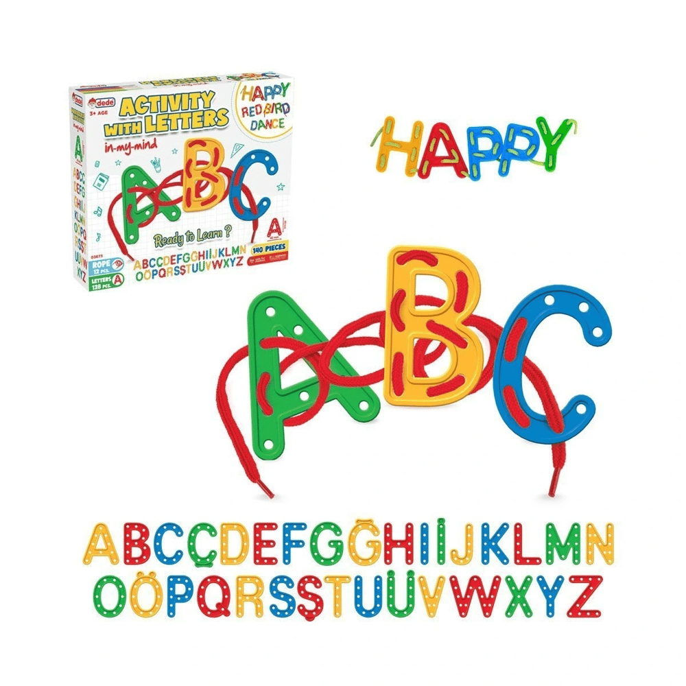 03673 Dede, Harflerle Aktivite - 140 parça