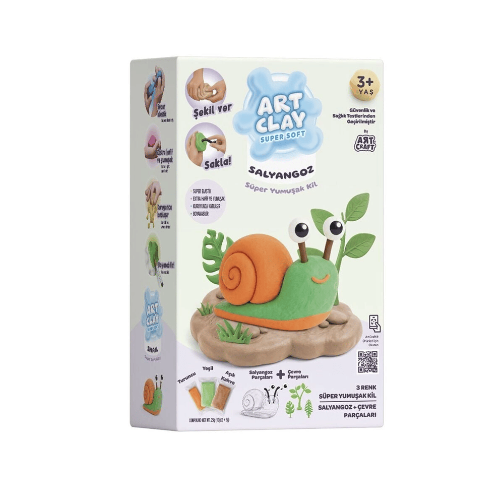 04148 ART CLAY MİNİK CANLILAR SÜPER HAFİF KİL(Belirtilen fiyat, tekli satış için adet fiyatıdır.)