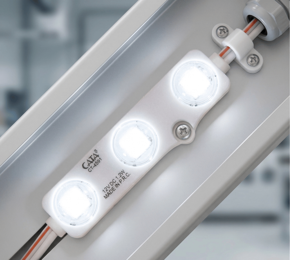 1 Adet 10 Adet CATA CT 4591 Modül Led 1W 6400K Beyaz Işık 12V