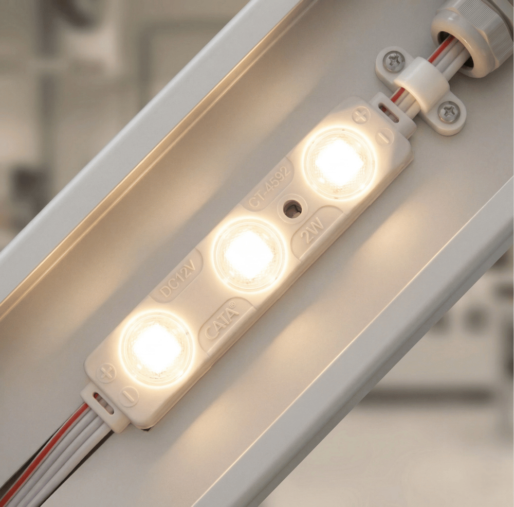 1 Adet 10 Adet CATA CT 4592 Modül Led 2W 3200K Gün Işığı 12V