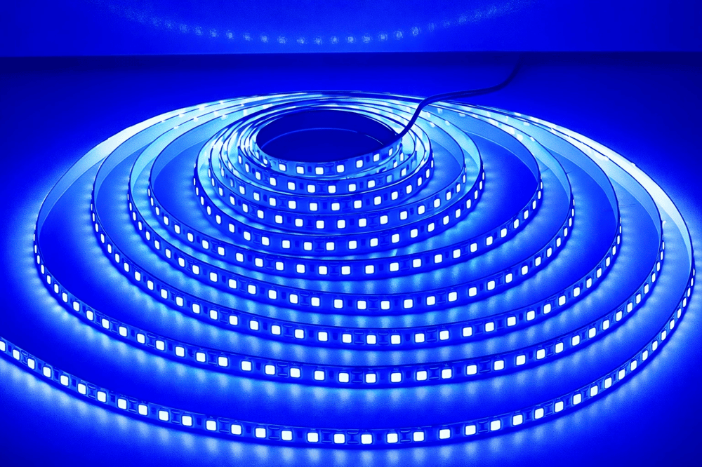 1 Adet 5 Metre NOAS YL40 4003 İç Mekan 60 Ledli Şerit Led 12V Mavi Işık