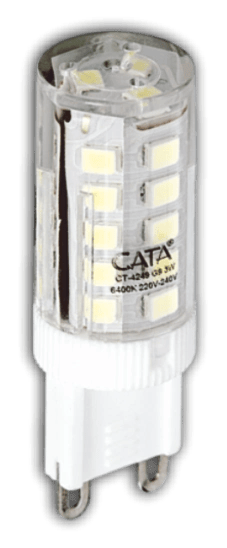 1 Adet CATA CT 4249 Kapsül Led Ampul 3W 220V Beyaz Işık 6400K G9 Duy
