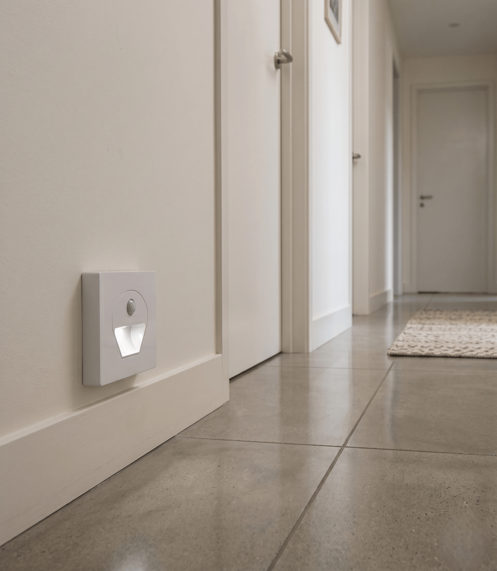 1 Adet CATA CT 5170 Beyaz Kasa 1W Sensörlü Koridor Aydınlatması 6400K Beyaz Işık