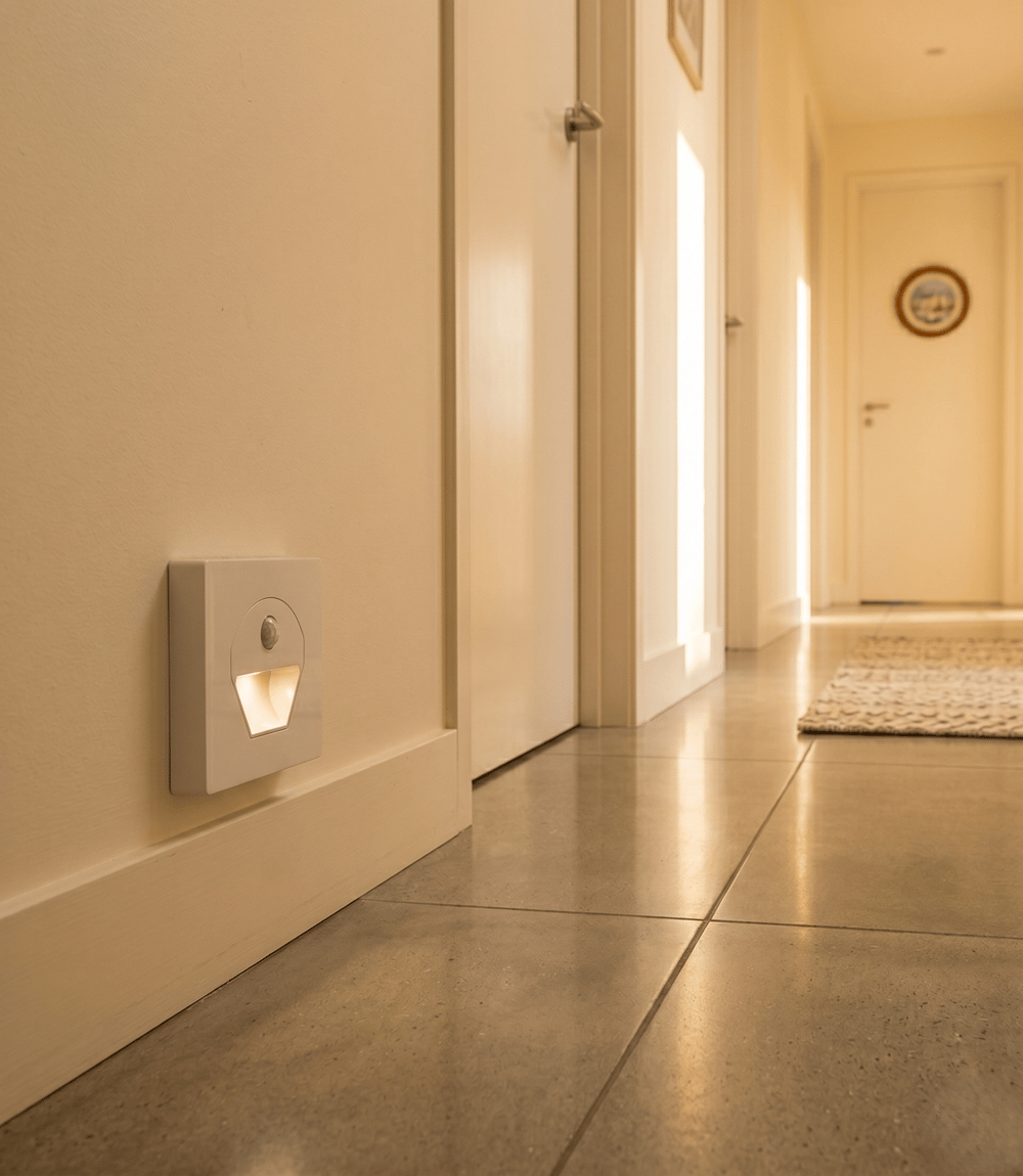 1 Adet CATA CT 5170 Beyaz Kasa 1W Sensörlü Koridor Aydınlatması 3200K Gün Işığı