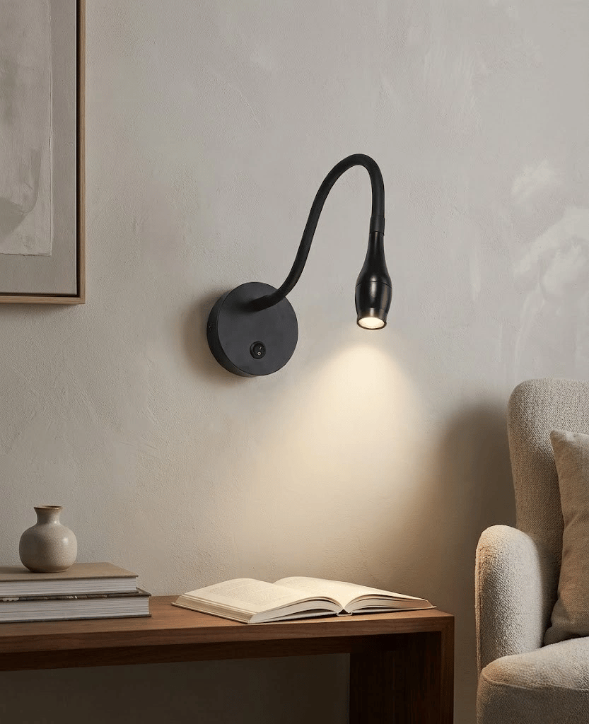 1 Adet CATA CT 5232 Baykuş Siyah Kasa Led Aplik 3W 3200K Gün Işığı