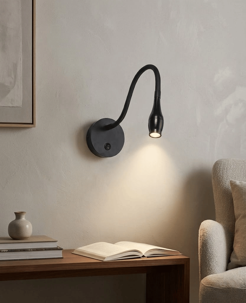 1 Adet CATA CT 5232 Baykuş Siyah Kasa Led Aplik 3W 3200K Gün Işığı