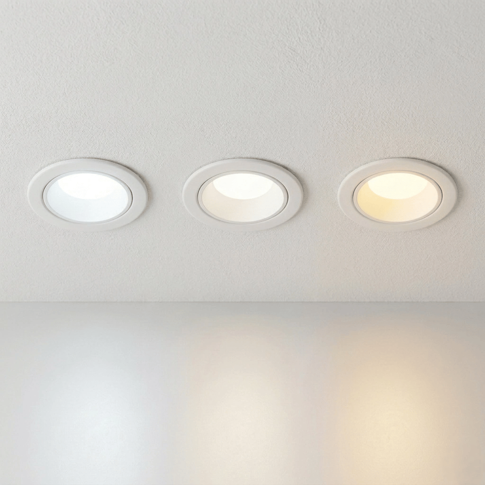 1 Adet CATA CT 5260 Başak Beyaz Kasa 8W Sıva Altı Led Spot 3 Renk
