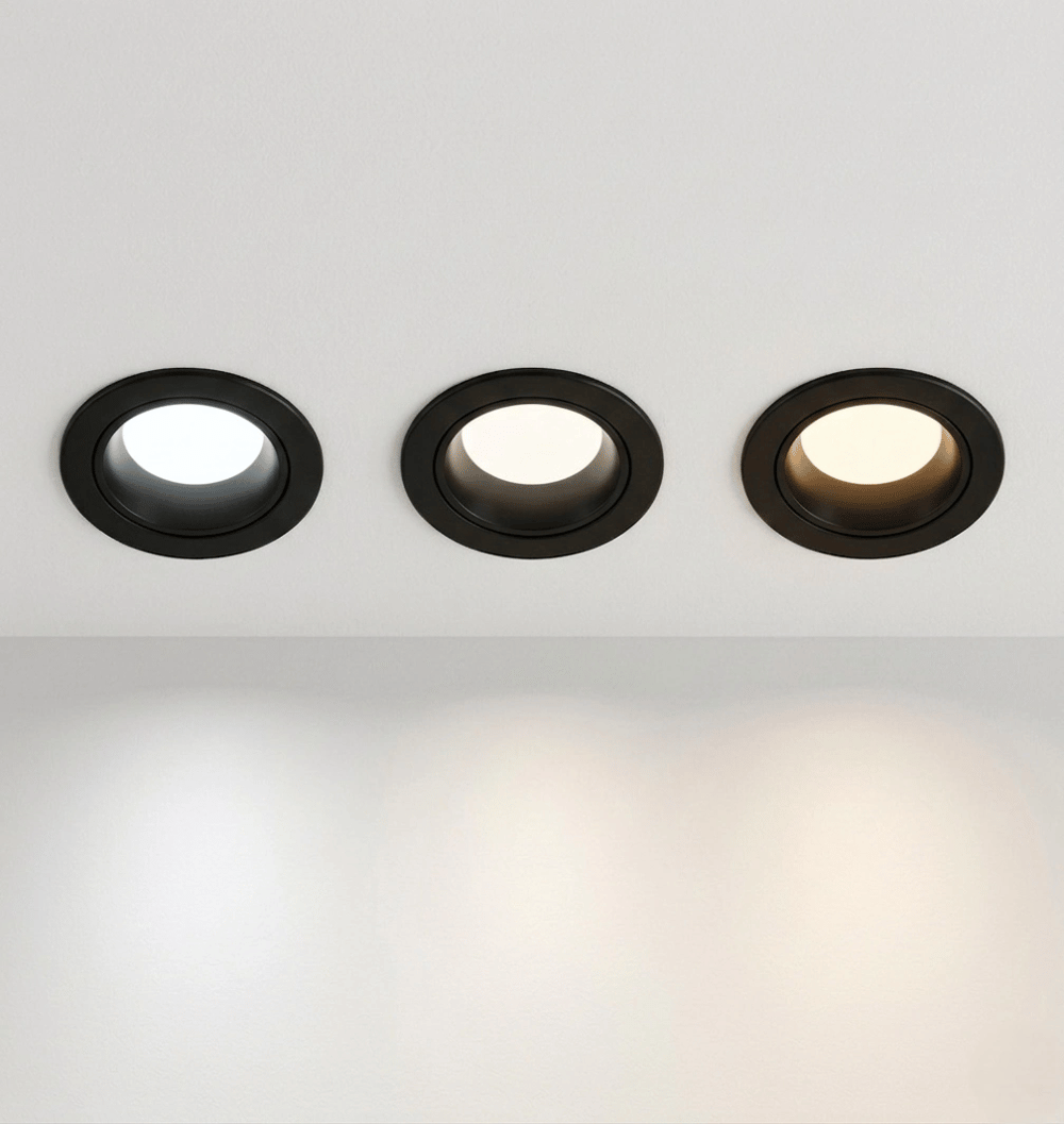 1 Adet CATA CT 5261 Başak Siyah Kasa 8W Sıva Altı Led Spot 3 Renk