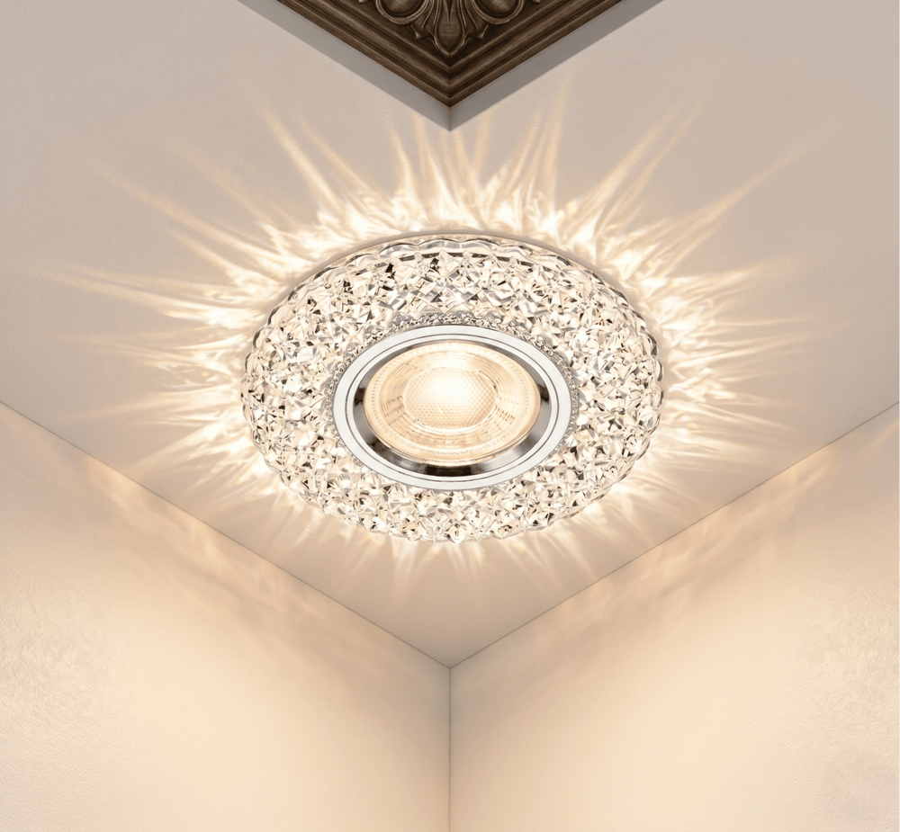 1 Adet CATA CT 6639 İpek Led Çerçeveli Cam Spot Kasası