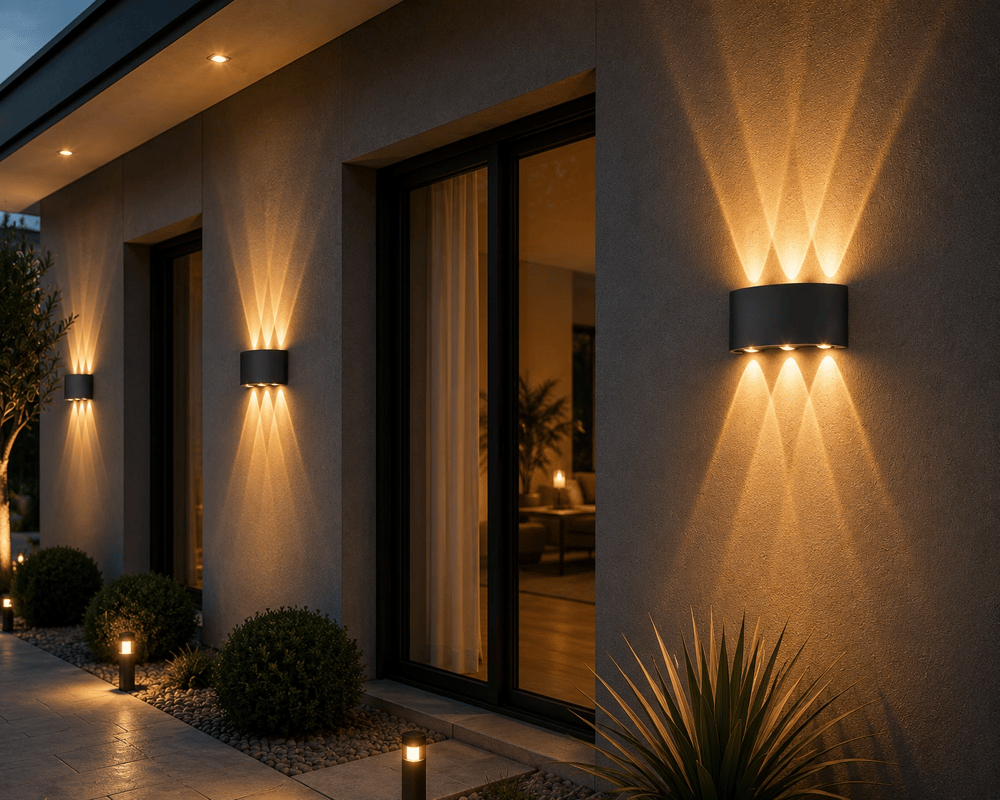 1 Adet CATA CT 8011 Haiti 10W Dış Mekan Led Aplik 3200K Gün Işığı
