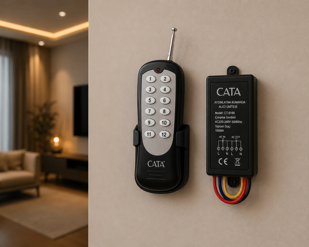 1 Adet CATA CT 9152 10X500W 10 Lu Aydınlatma Kumandası