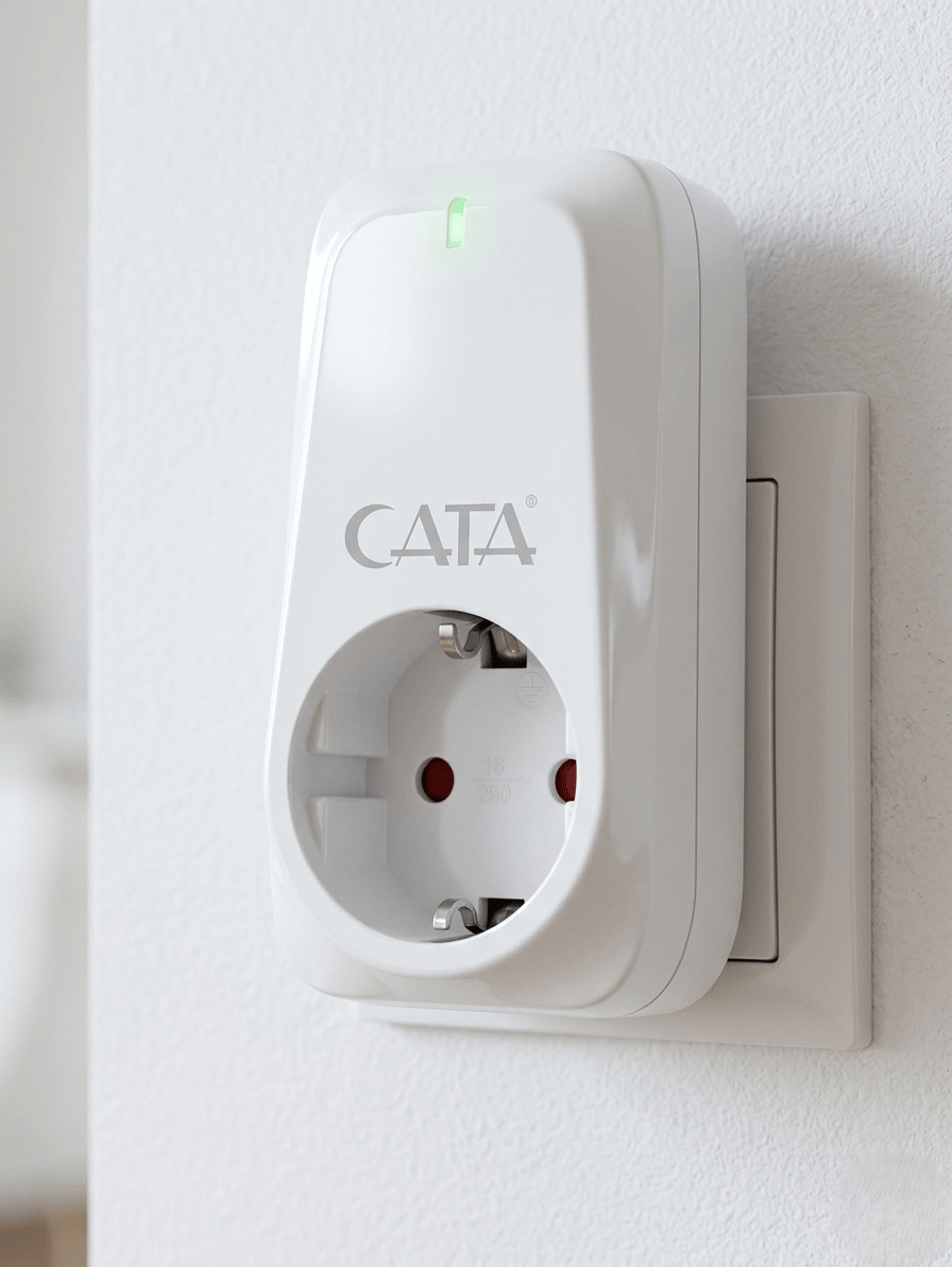1 Adet CATA CT 9196 Akım Korumalı Priz 150-280V 4000W