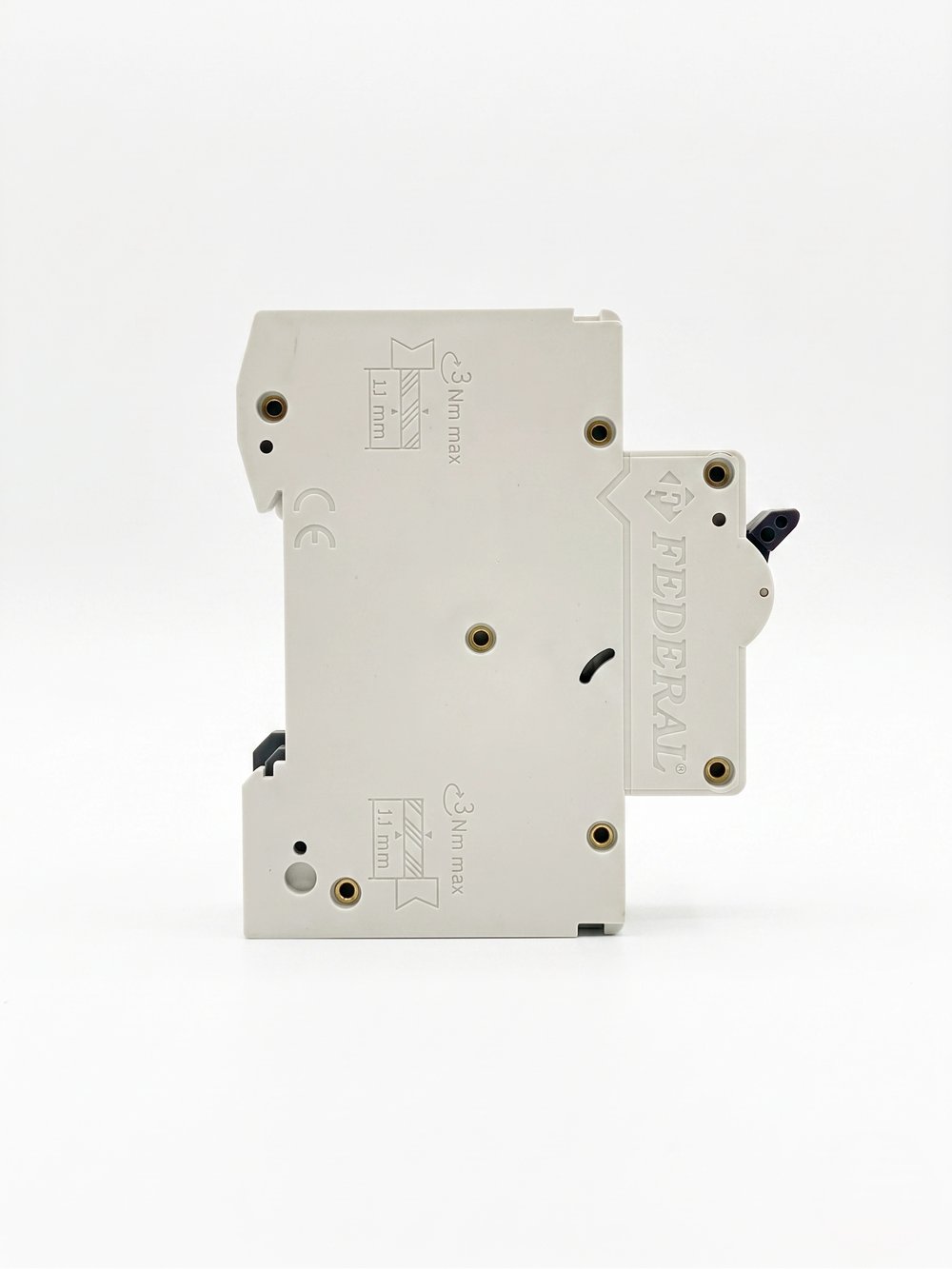 1 Adet FEDERAL 1X10 A C Tipi 3Ka Otomatik Sigorta FM3-C 9EC-C0331-0D10