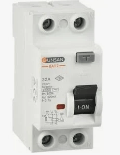 1 Adet Günsan 2X32a 30Ma  Kaçak Akım Rölesi KA3-32/30Ma