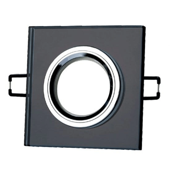 1 Adet NOAS YL65 1630 Hades Kare Cam Spot Kasası GU10 Duy