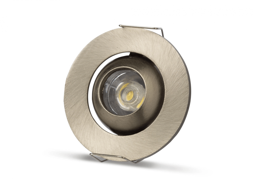 1 Adet NOAS YL94 0106 Satin Kasa 1W Led Spot Amber Işık