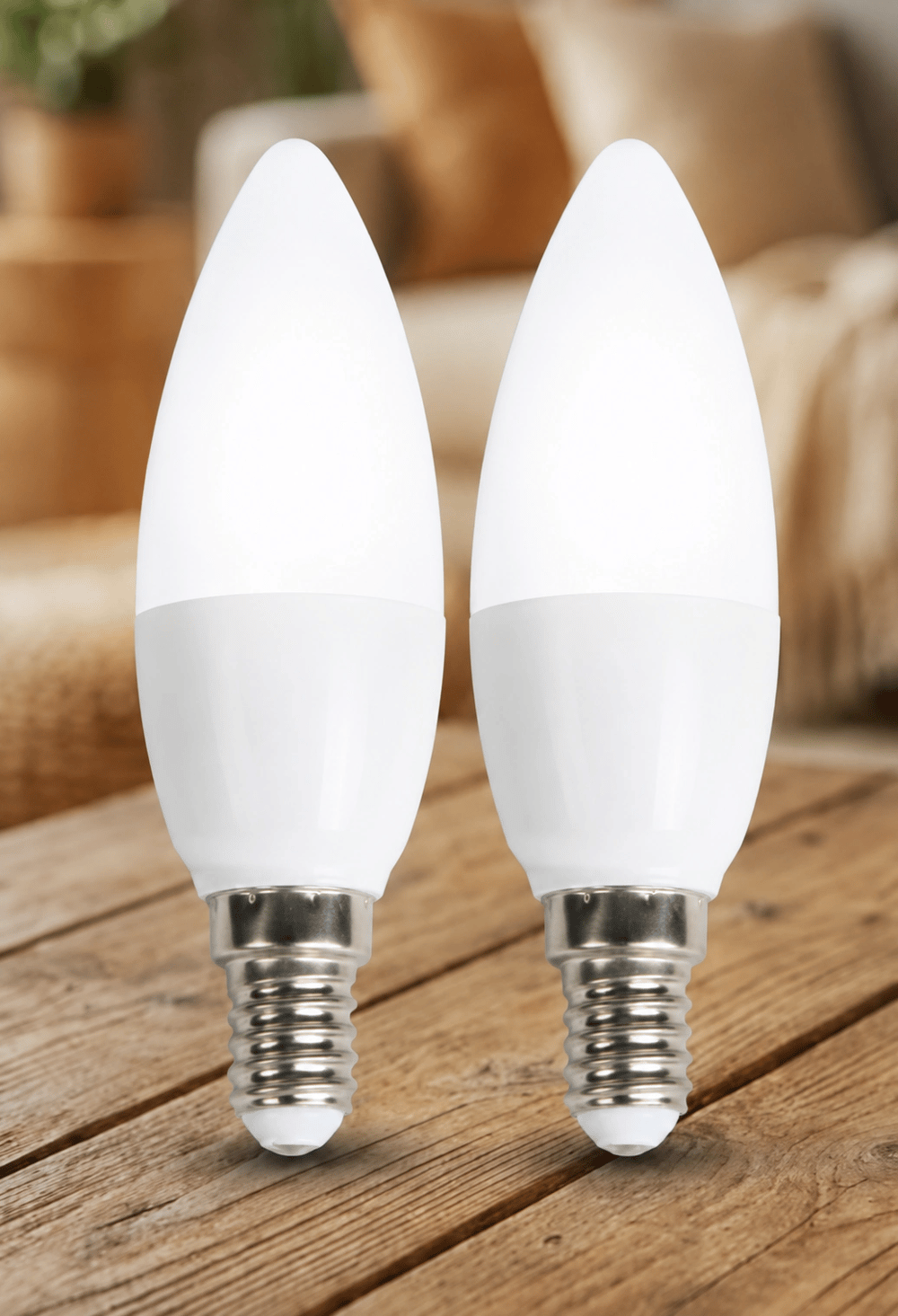 1 Adet NOAS YL96 0701 B 7W Buji Led Ampul 6400K Beyaz Işık E14 Duy