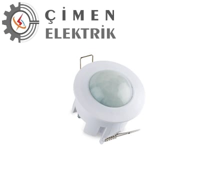 1 Adet Noas YL04 7002 Sıva Altı 1200W 10A Hareket Sensörü 360°