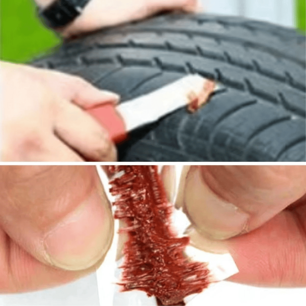 10 Adet Lastik Onarım İçin Lastik Tamir Fitili Yedek Lastik Fitili Bx40