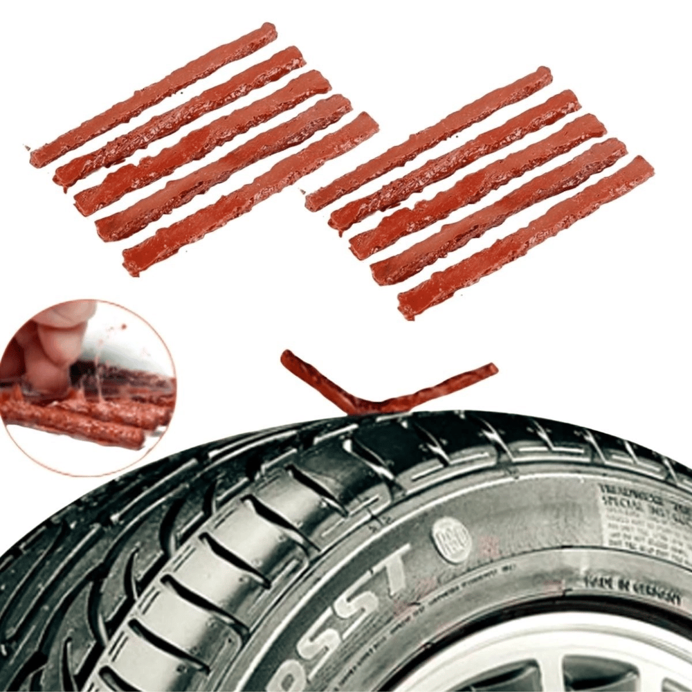 10 Adet Lastik Onarım İçin Lastik Tamir Fitili Yedek Lastik Fitili Bx40