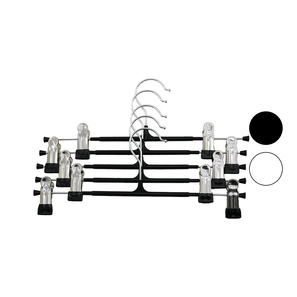 10 Adet Plastik - Metal Uçlu Etek Askısı Bx40