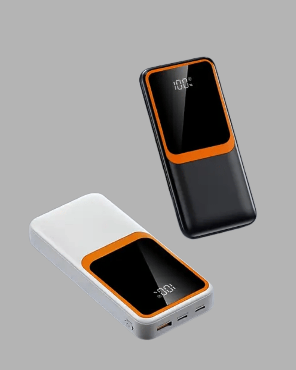 10000 mAh Taşınabilir Powerbank Çift Çıkışlı Type-C ve Lightning Uyumlu