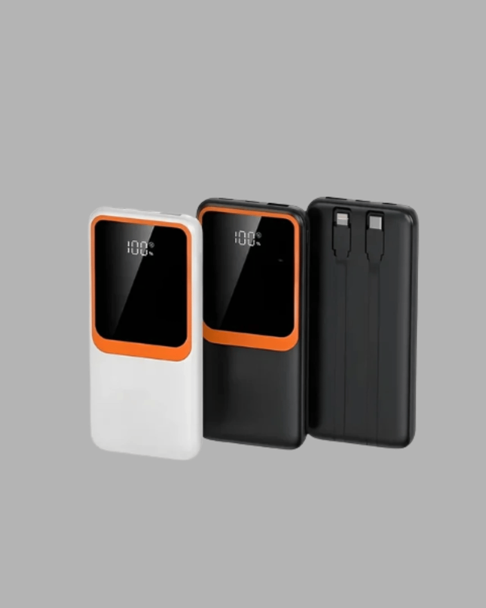 10000 mAh Taşınabilir Powerbank Çift Çıkışlı Type-C ve Lightning Uyumlu