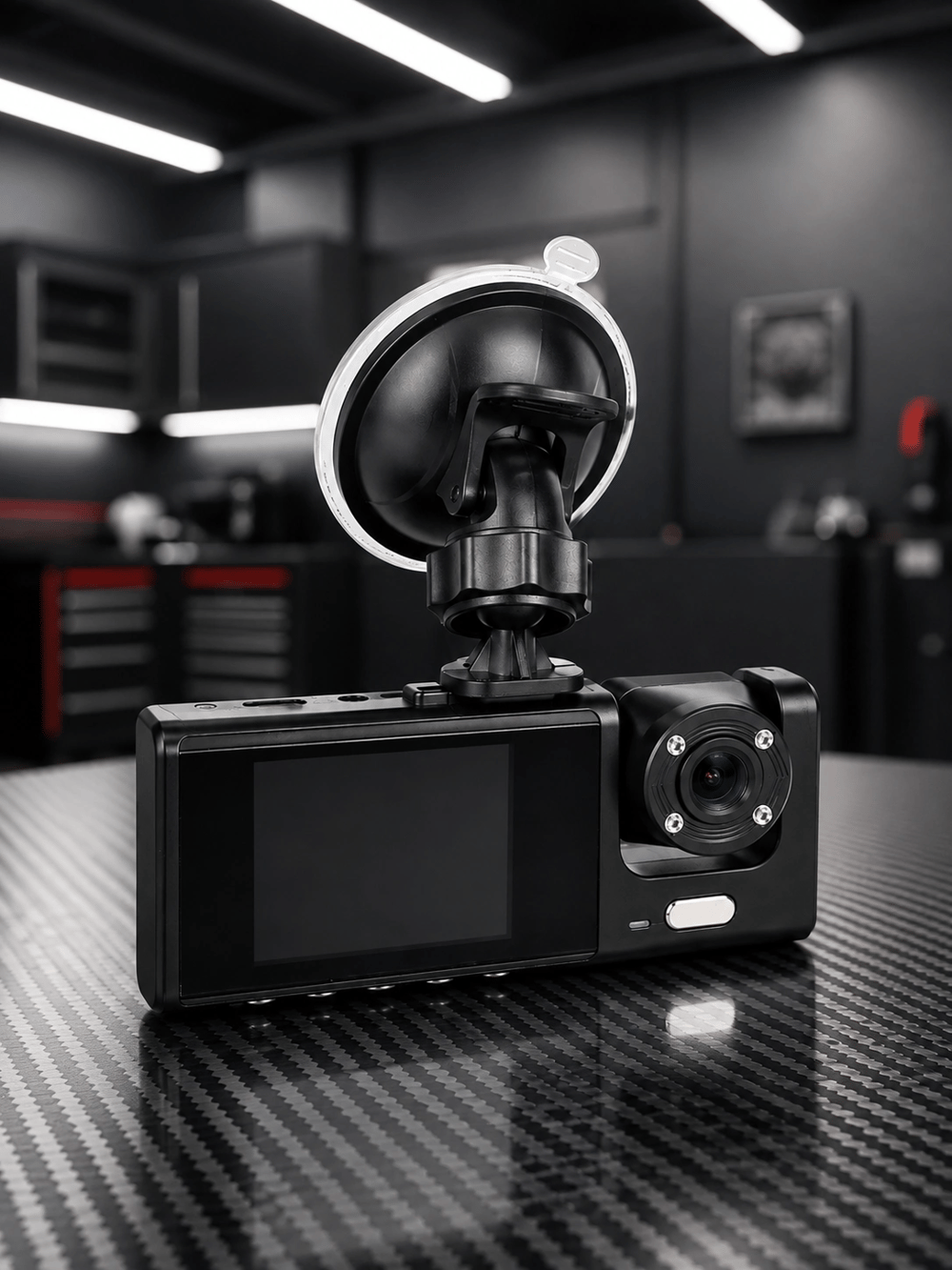 1080P Full HD Araç İçi Kamera WiFi Bağlantılı Çift Kameralı Geniş Açılı Araç Kayıt Kamerası