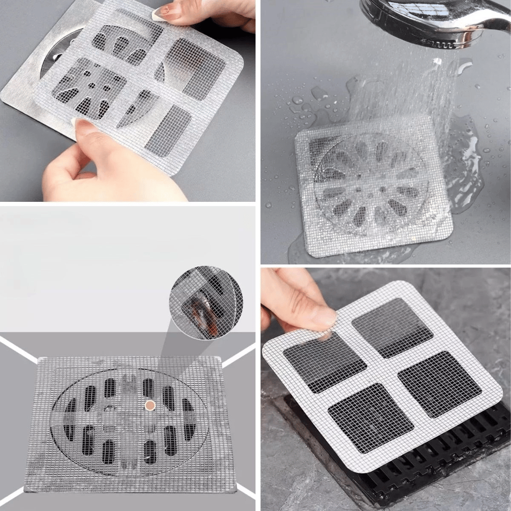 10'lu Banyo Ve Mıutfak Lavabo Koku Önleyici Ve Haşere Böcek Önleyici Gider Filtresi Bx40