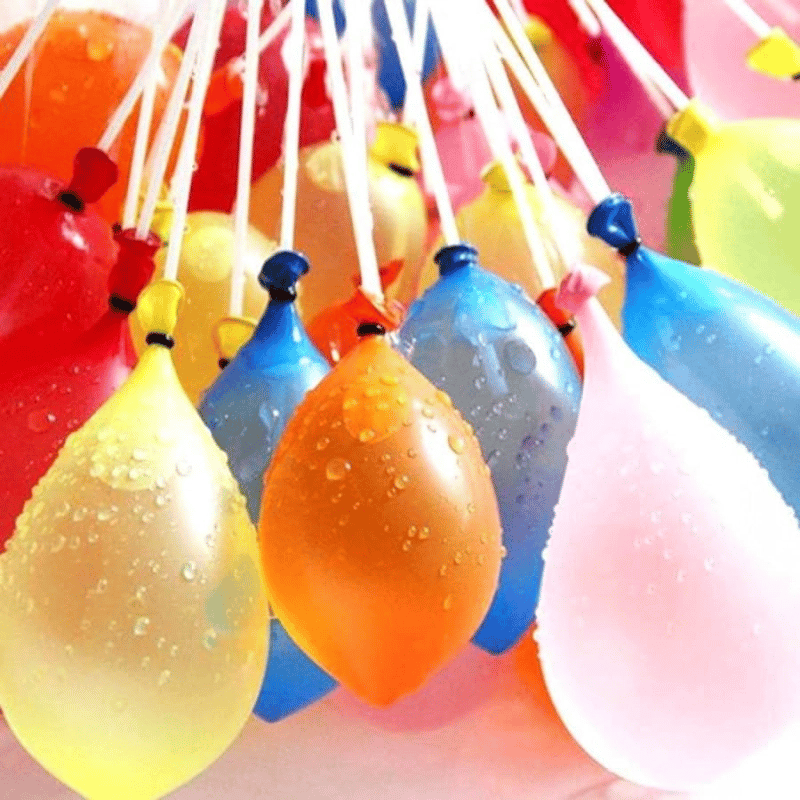 111li Su Balonu Seti - Kendinden Bağlamalı - Hızlı Dolum Aparatlı
