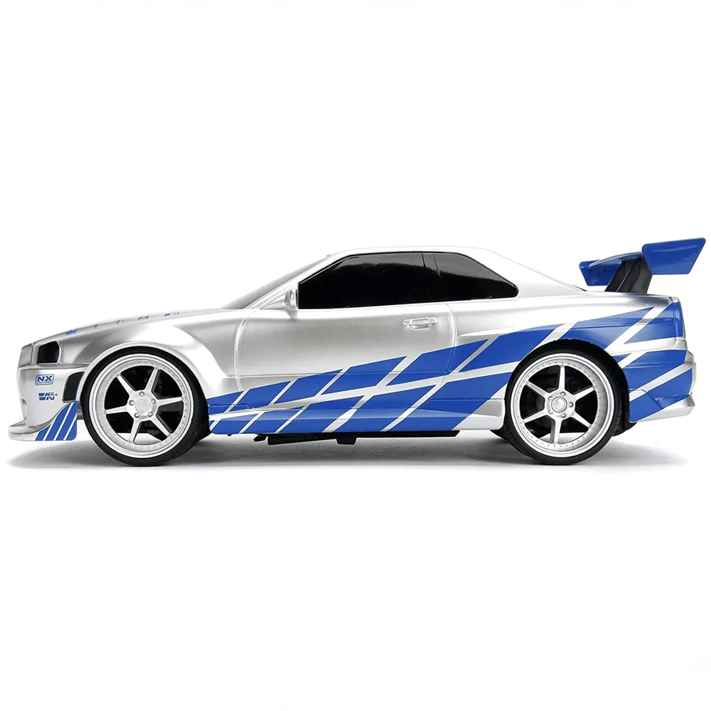 1:16 Fast  Furious Kumandalı Brians Nissan Skyline GT-R Turbo Araba