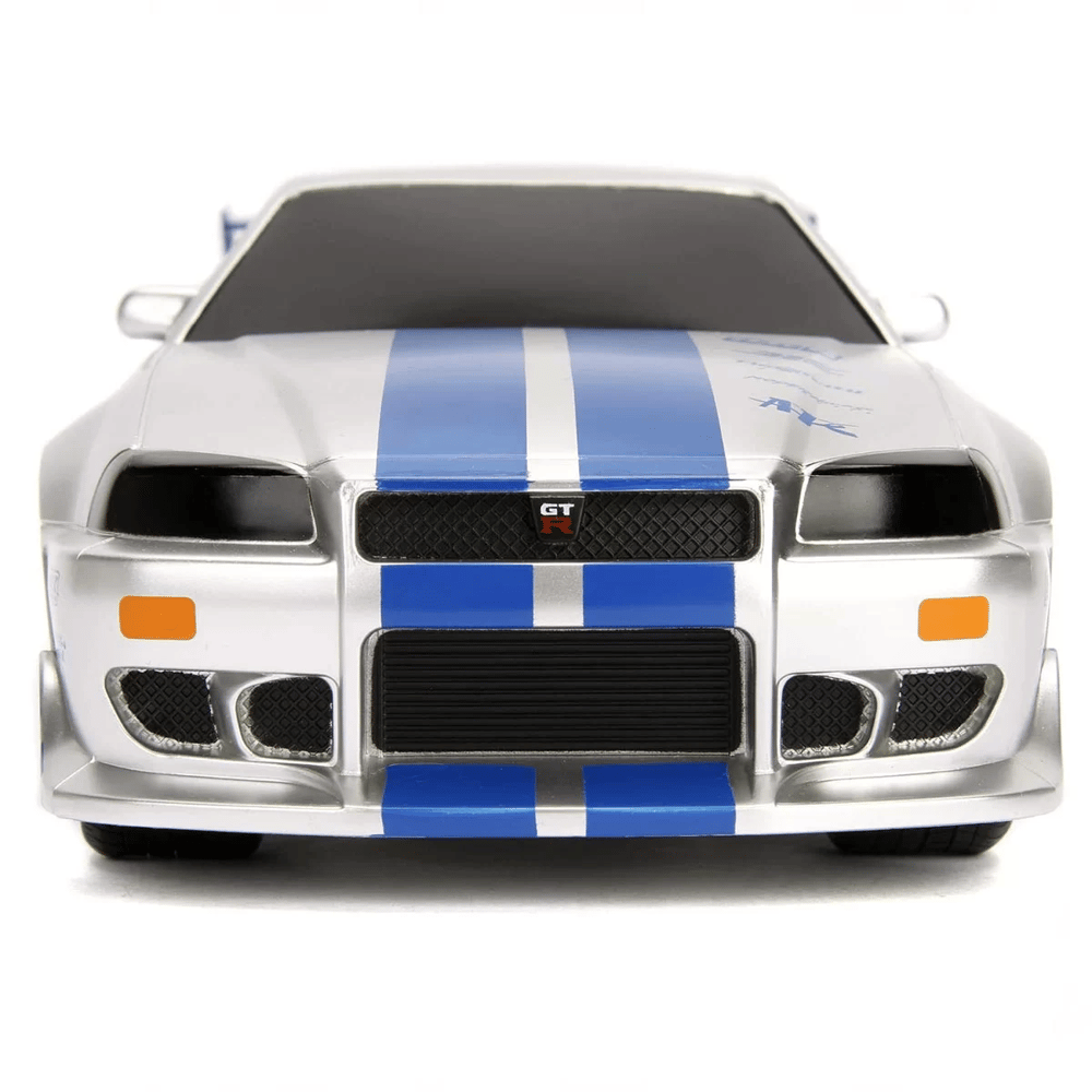 1:16 Fast  Furious Kumandalı Brians Nissan Skyline GT-R Turbo Araba