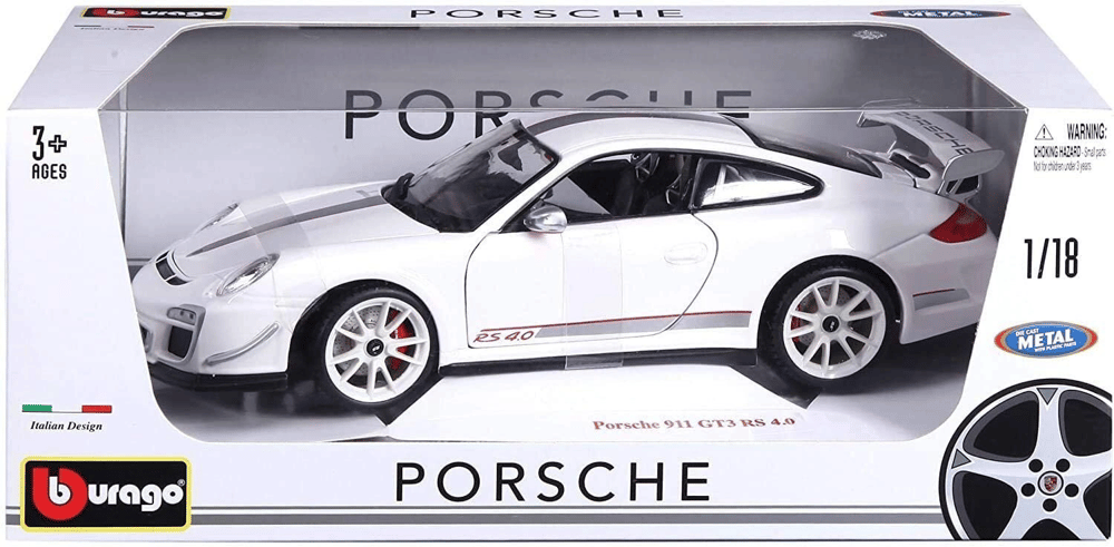 1:18 Porsche 911 GT3 RS 4.0 Beyaz Model Araba