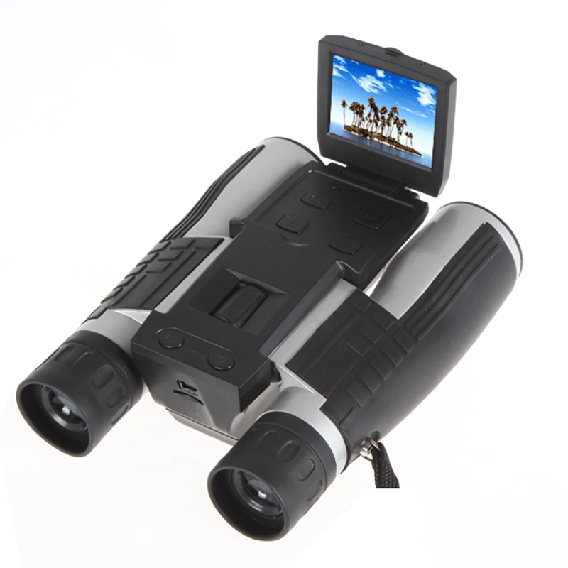 12x32 Zoom Dijital Dürbün 5 Mp Cmos Sensör 2.0 İnc Tft Full Hd 1080p Dvr Fotoğraf Video Usb Dürbün