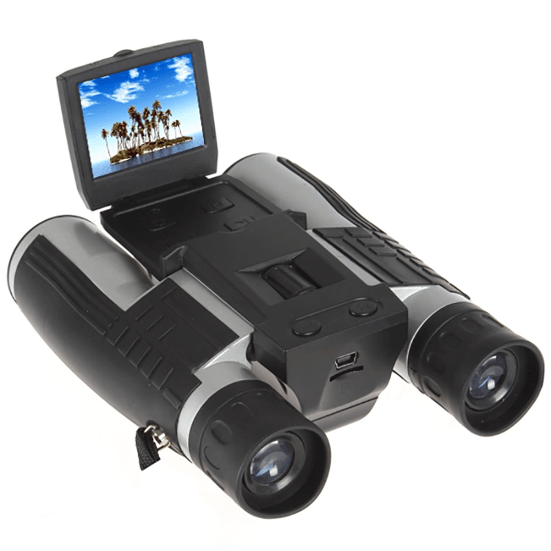 12x32 Zoom Dijital Dürbün 5 Mp Cmos Sensör 2.0 İnc Tft Full Hd 1080p Dvr Fotoğraf Video Usb Dürbün