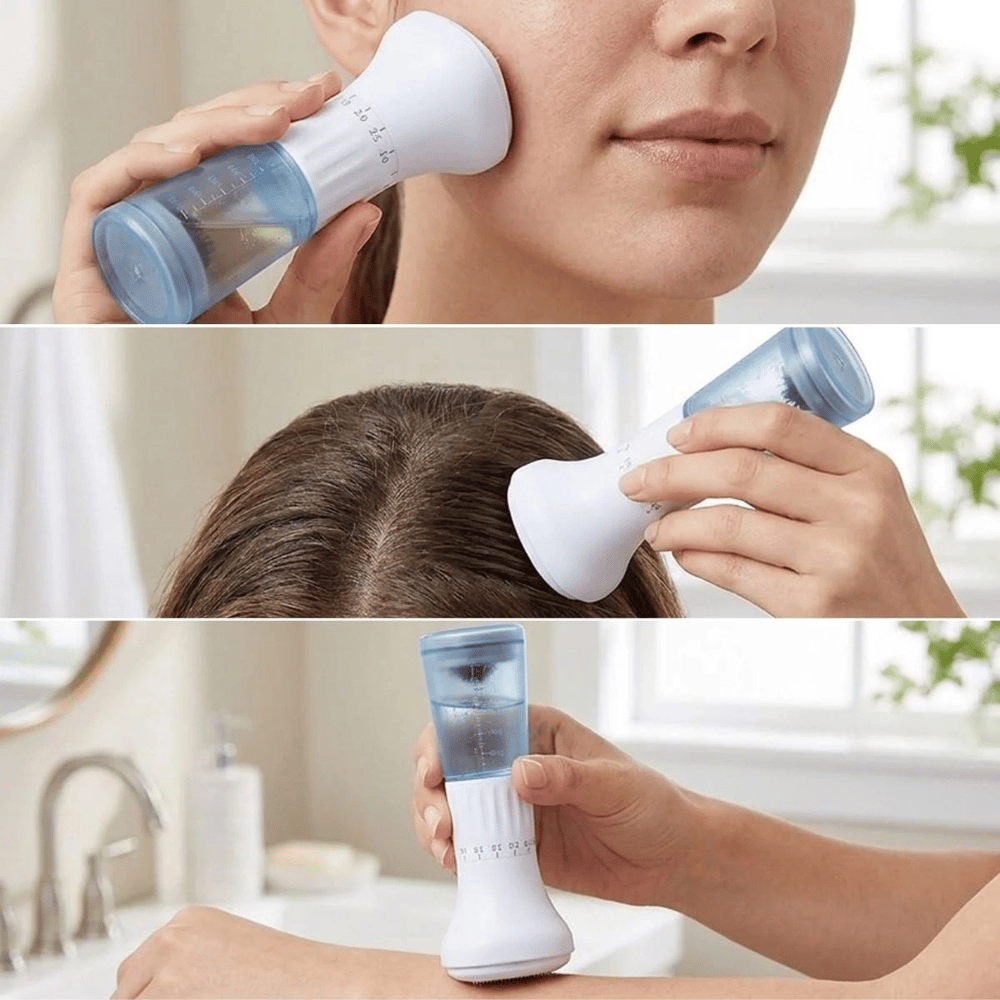 140 İğneli Serum Hazneli Dermaroller – 0-3 Mm Ayarlı Dermaroller Mikro İğneli Saç, Cilt Ve Vücut Bakım Aparatı Bx40