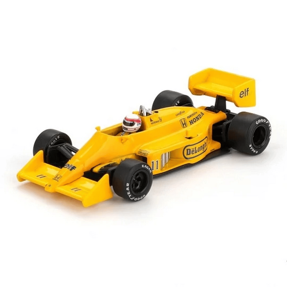 1987 Monaco GP Satoru Nakajima Lotus 99T 1/64 Olcek Model Arac - Tekli Kutu BX-313346