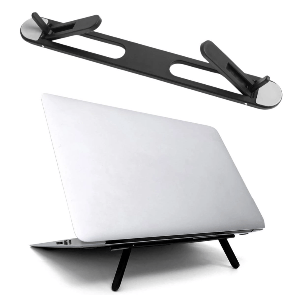 2 Kademeli Katlanabilir Laptop Standı – Kendiliğinden Güçlü Yapışkanlı, Ergonomik tablet Yükseltici Bx40