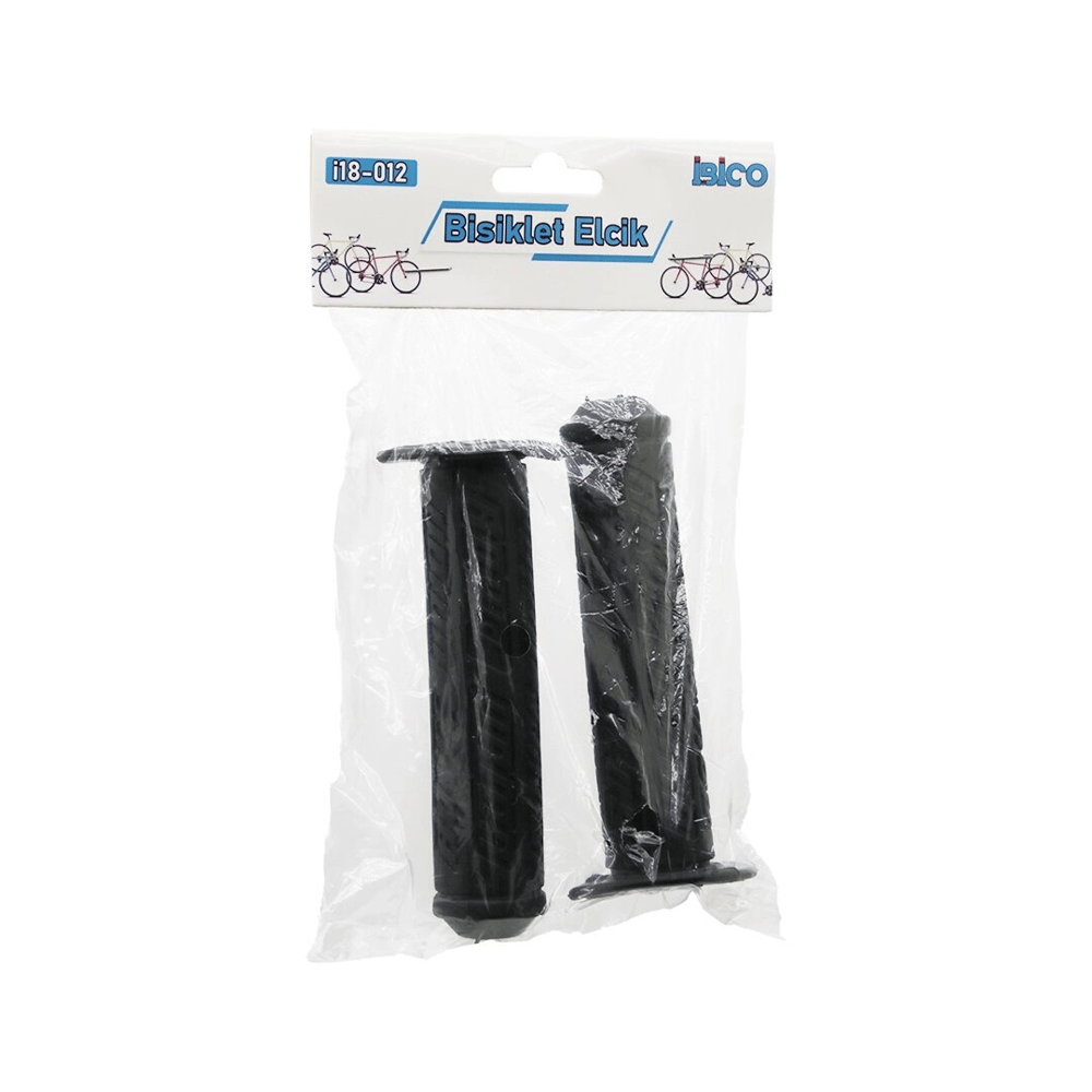2 Pcs Set Siyah - Silikon Bisiklet Elcik Bx40