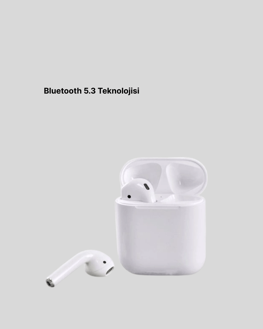 2. Nesil Bluetooth 5.0 Kablosuz Kulaklık Su Geçirmez HD Ses