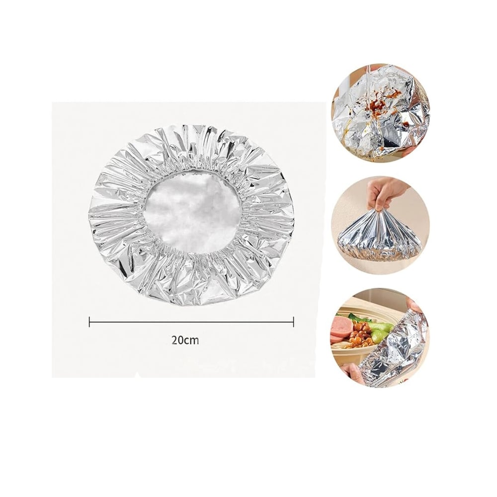 20 Paket Plastic Cover 10pcs Folyo Çok Amaçlı Tabak - Mini Tencere Bone Kapak Toplamda 200 Adet Gönderilir Bx40