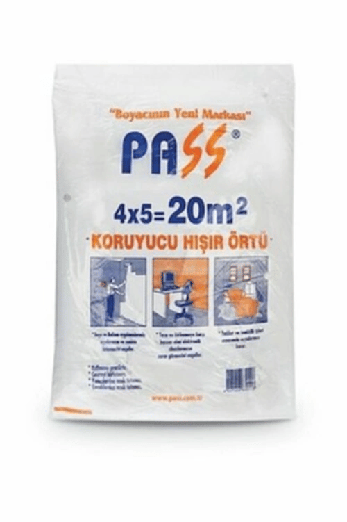 20-m2 Hışır Şeffaf Koruyucu Örtü Bx40