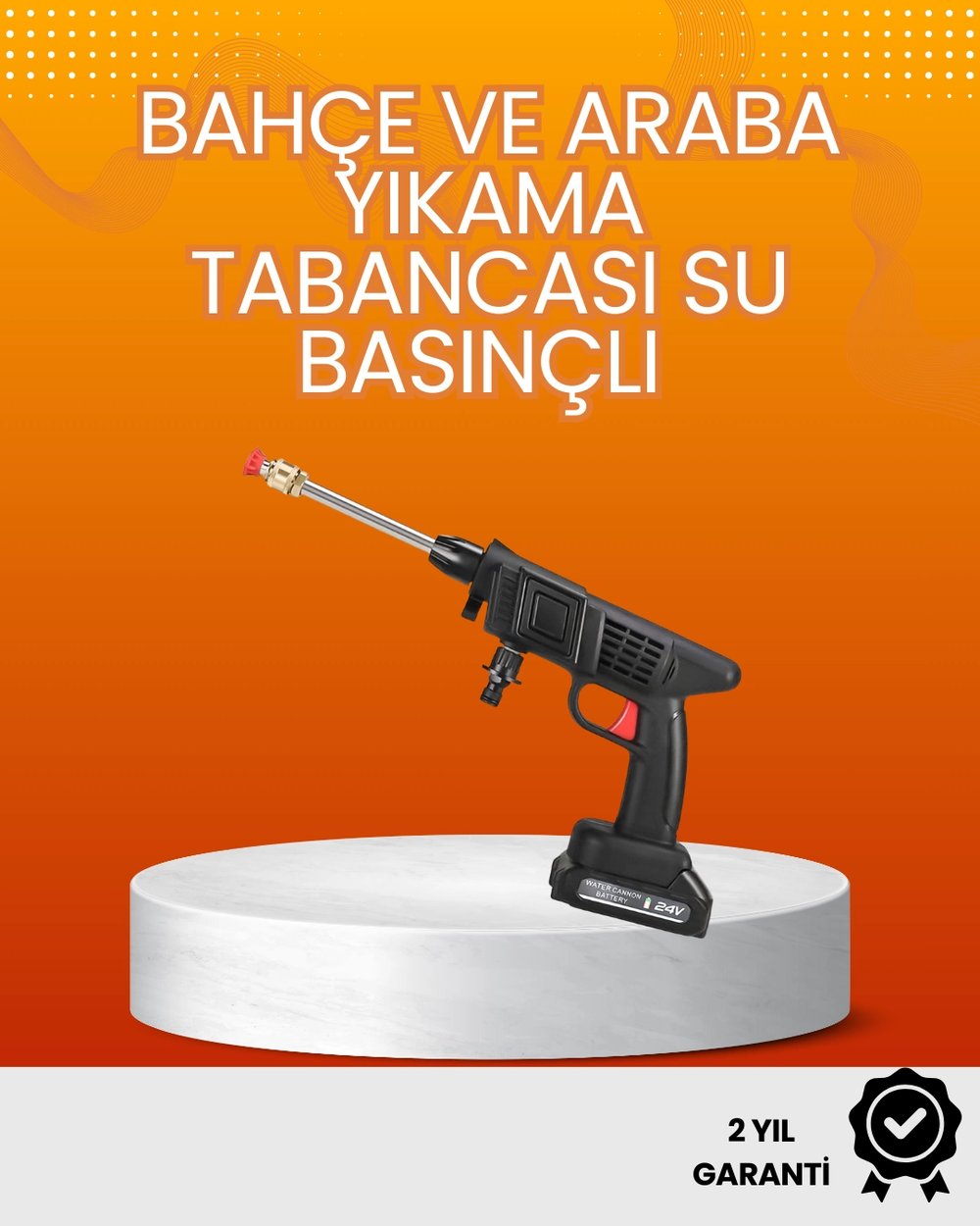 2025 Model 48V Şarjlı Basınçlı Yıkama Tabancası Orijinal Seri