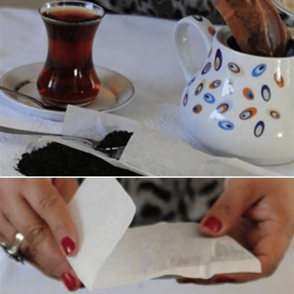 26 Adet Pratik Kullan At Çay,bitki Çayı,filtre Kahve Demleme Poşeti Süzgeci Bx40