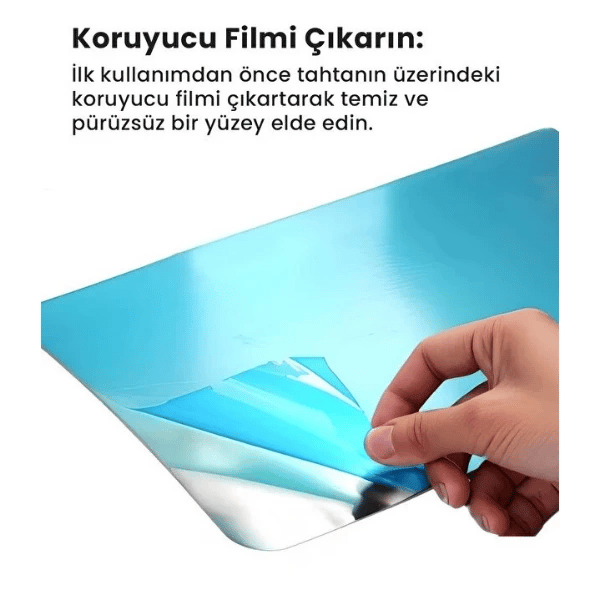 2li Paslanmaz Çelik Kesim Panosu Seti