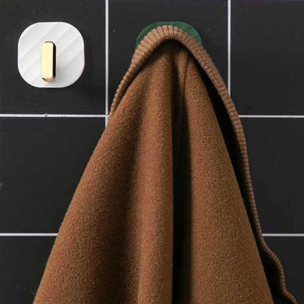2li Yapışkanlı Retro Askılık Dolap Kapak Kulpu Beyaz (3936)